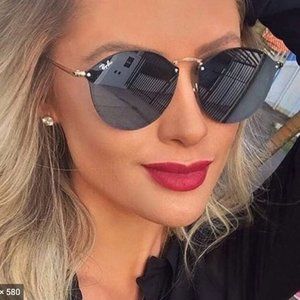 Ray-Ban Blaze Black/Gold Sunglasses